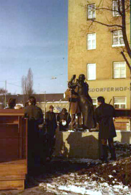 Neuenthüllung "Der Blockwalzer"